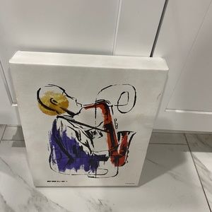 Jazz Saxophone Poster 17 by 21